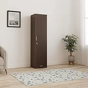 Amazon Brand ? Solimo Donkton Engineered Wood Wardrobe, Acacia Dark, 1 Door