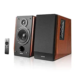 Edifier Powered Bluetooth 5.0 Wireless Bookshelf Speakers