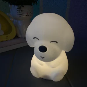 Cute Dogy Silicon Touch Lamp