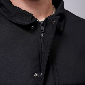 Men Quilted Jacket with Embroidered