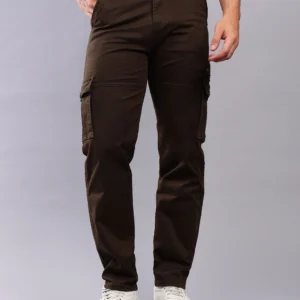 INDIGO TRIBE?S Men?s Brown Cargo Jeans